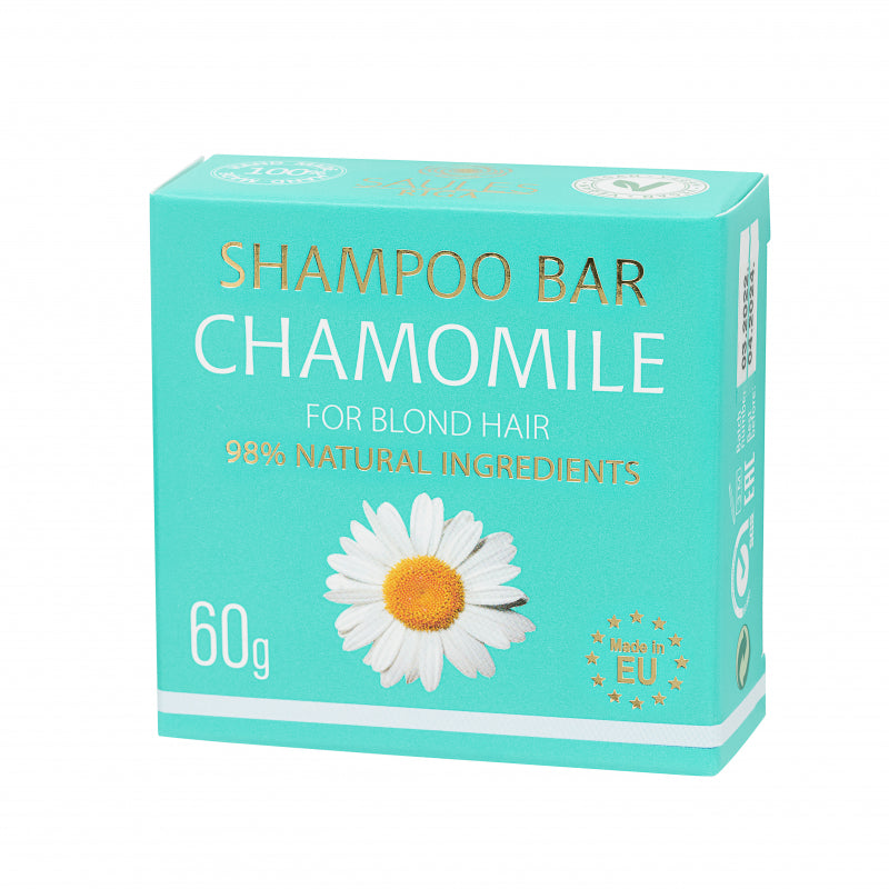 Shampoo bar med kamille &amp; kokos – pleje &amp; farvebevarende
