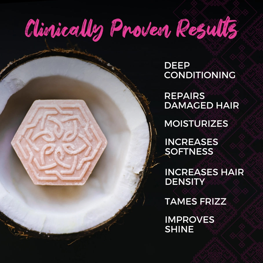 SHAMPOO TIL ØDELAGT HÅR - LONGSHENG RIS PROTEIN - COCONUT BLISS