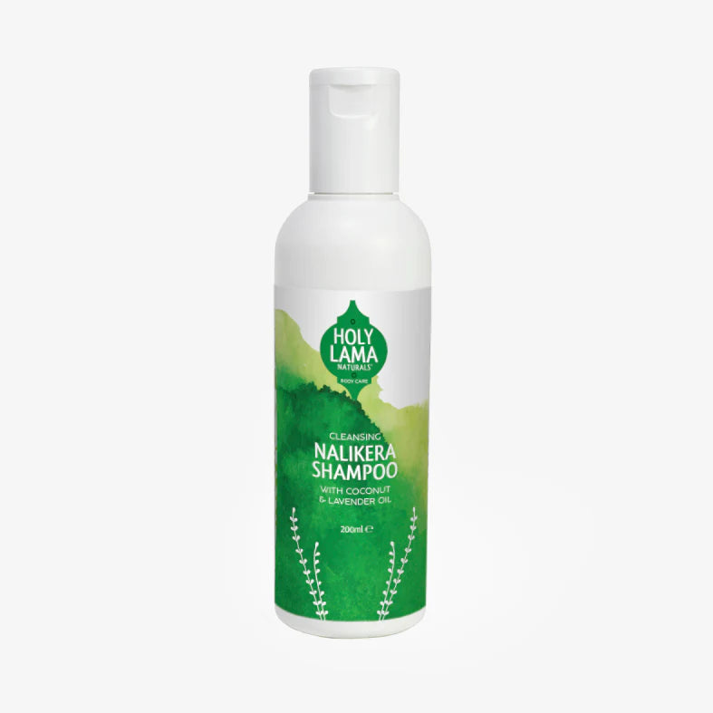 Holy lama Nalikera shampoo med kokosolie, lavendel & citron - Ayurvedisk kvalitet