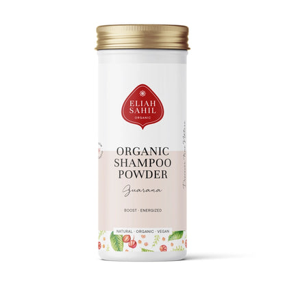Eliah Sahil økologisk guarana shampoo pulver, naturlig hårpleje, 10 g travel size