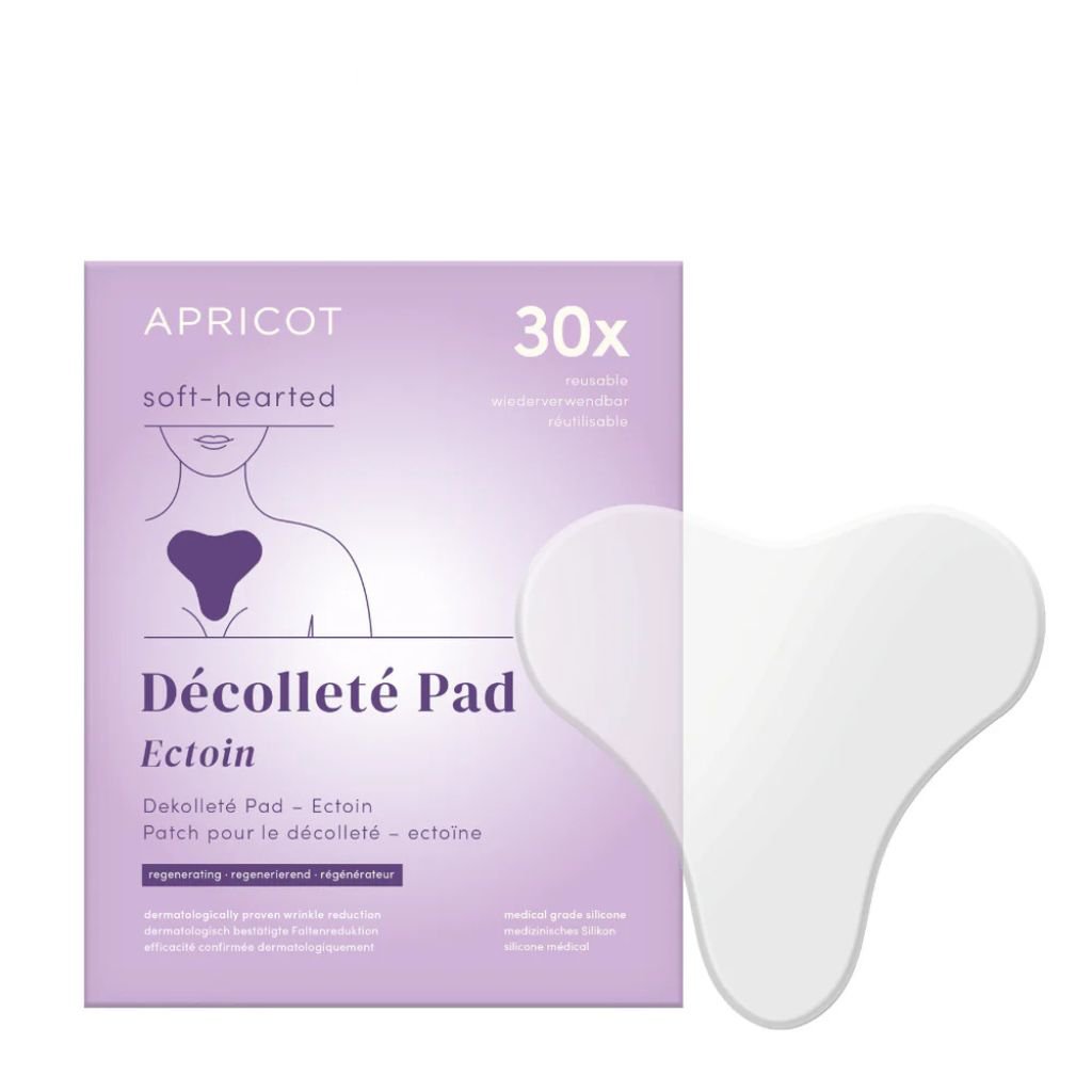 Apricot - Décolleté maske med ectoin | Genanvendelig silikonemaske