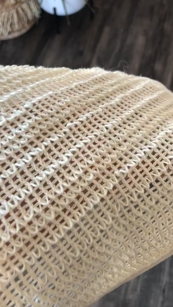 Sisal vaskeklud | Naturlig exfoliering &amp; plastikfri body towel til blød, fornyet hud