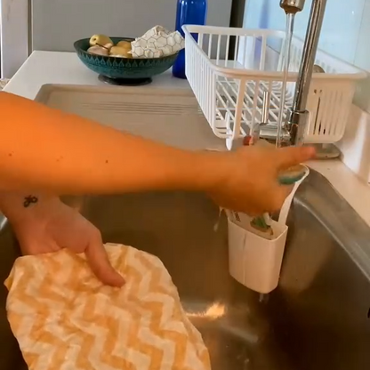 Skær selv til – stor bivoks wrap rulle i økologisk bomuld, perfekt til madopbevaring uden plastik.