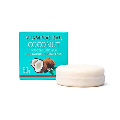 SHAMPOO BAR MED COCONUT OIL - FARVET HÅR