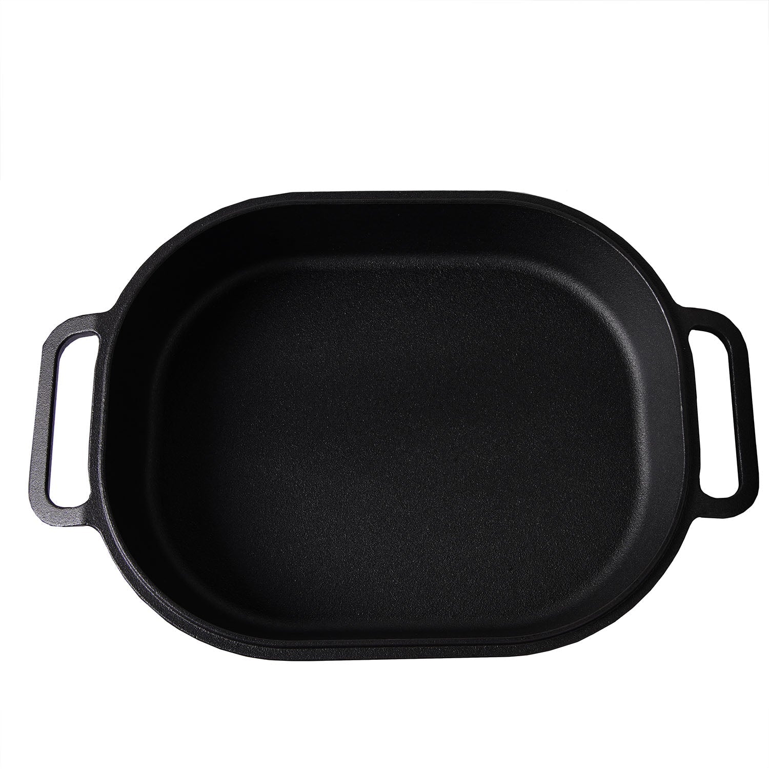 Ekstra stor støbejerns Bread Pan med låg til surdejsbrød, steam baking og sprød artisan skorpe.