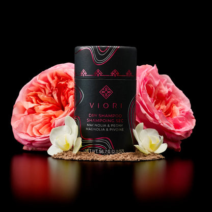 TØR SHAMPOO - RIS PROTEIN, MAGNOLIA &amp; PÆON - PREMIUM KVALITET