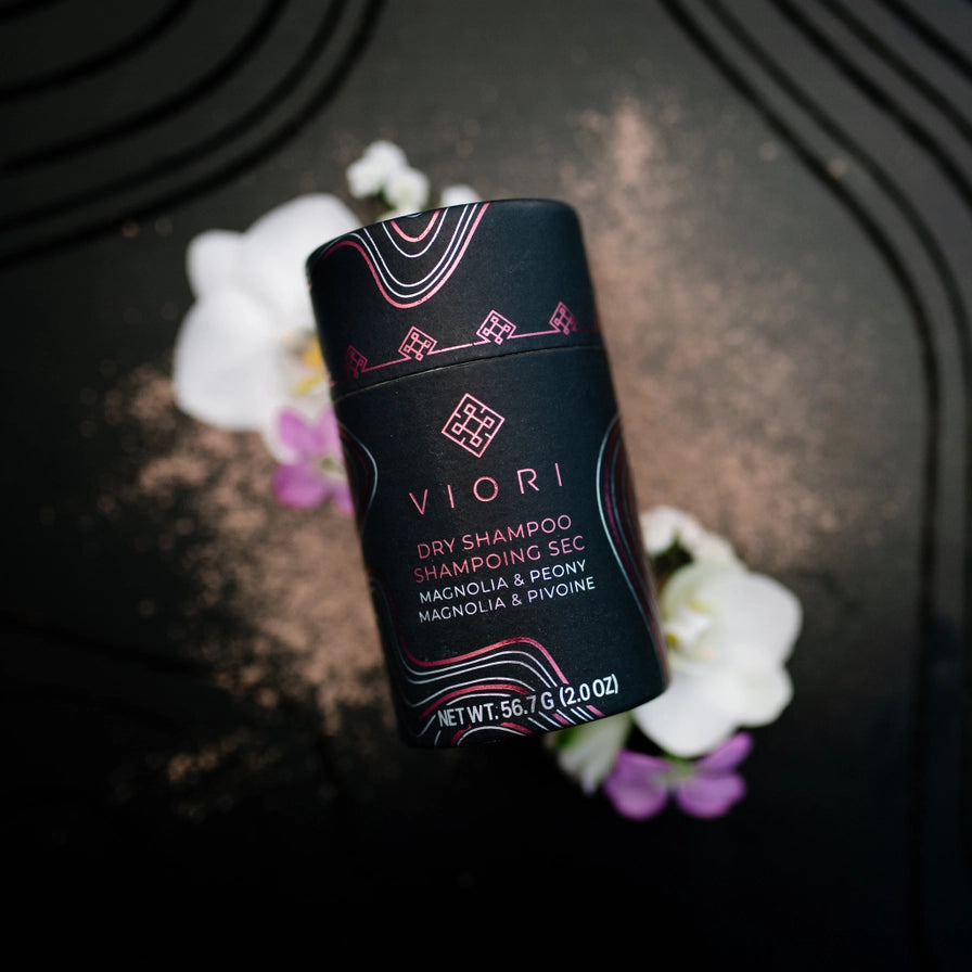 TØR SHAMPOO - RIS PROTEIN, MAGNOLIA &amp; PÆON - PREMIUM KVALITET