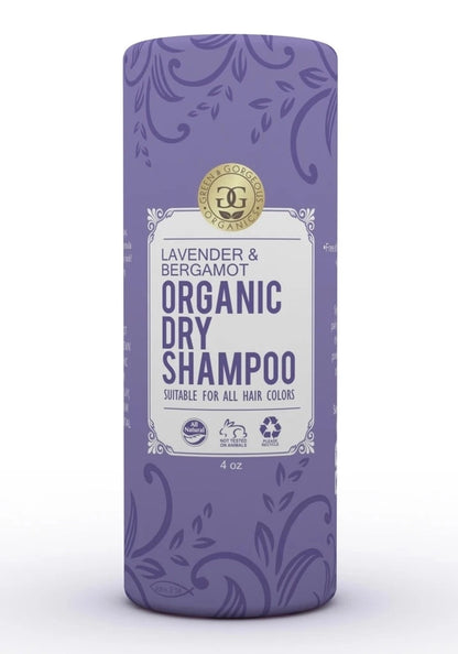 Økologisk tørshampoo lavendel og bergamot, vegansk, naturlig hårpleje