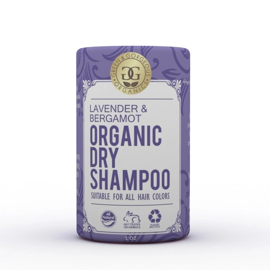 Økologisk tørshampoo lavendel og bergamot, vegansk, naturlig hårpleje