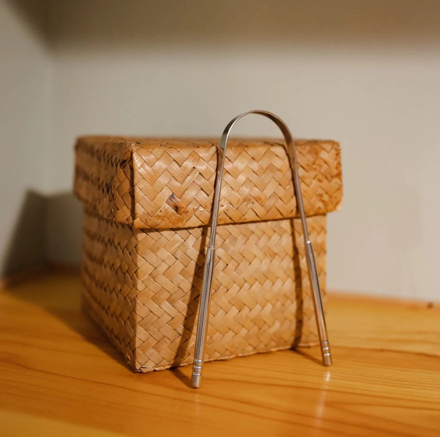 Tungeskraber i rustfrit stål - Ayurvedisk mundpleje & frisk ånde | Yogi & Yogini