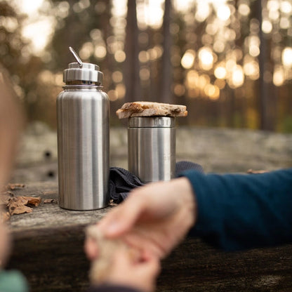 ECO Brotbox BO+ lækagesikker termobeholder på 500 ml i rustfrit stål