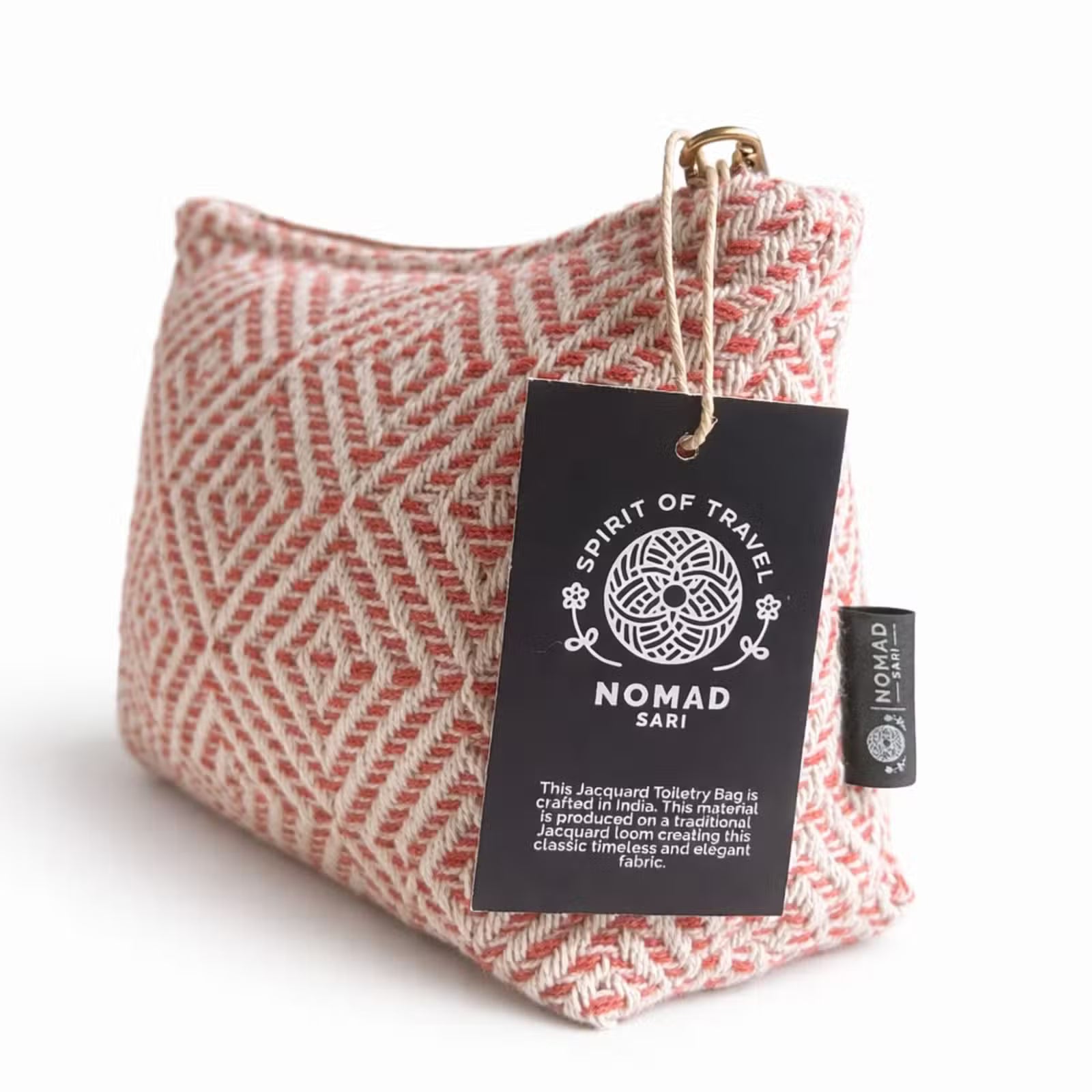 Toilettaske - bomulds jacquard | 4 designs