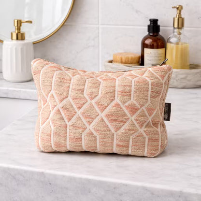 Toilettaske - bomulds jacquard | 4 designs