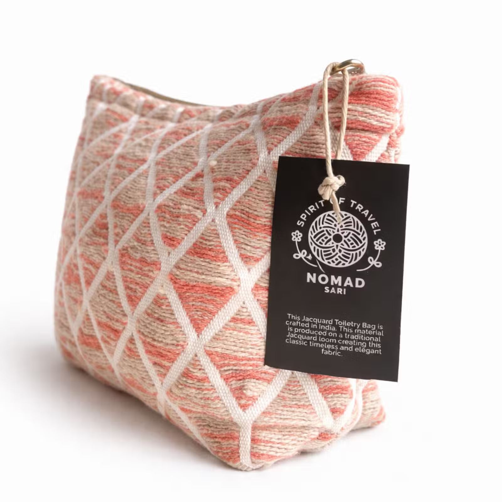 Toilettaske - bomulds jacquard | 4 designs