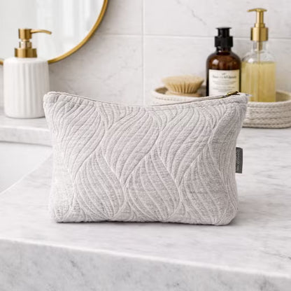 Toilettaske - bomulds jacquard | 4 designs