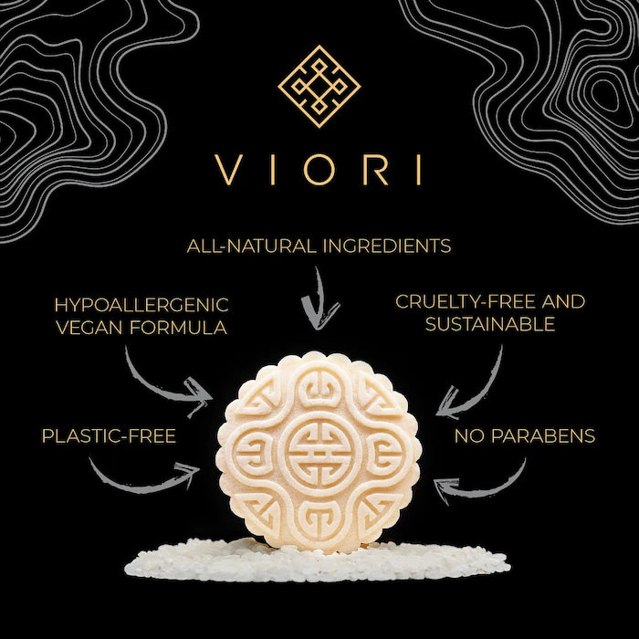 Viori Shampoo &amp; Conditioner Travel Size Sæt – Citrus Yao med Rice Water