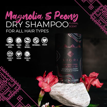 Viori Dry Shampoo – Rice Water til volume i Vanilje &amp; Kokos + Magnolie &amp; Peon