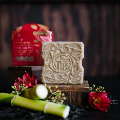 Viori Body Scrub Bar – Heirloom Tea med Rice Water til rens &amp; detox