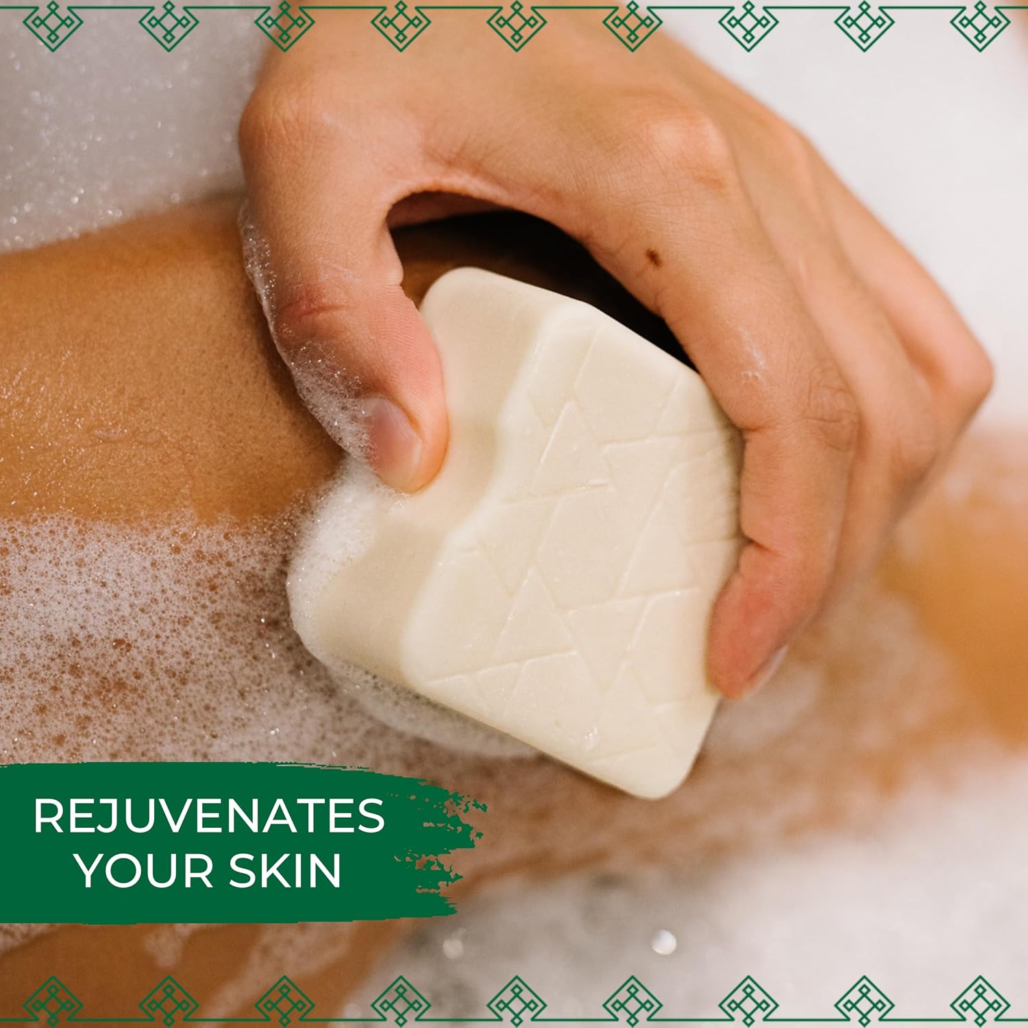 Viori Body Wash Bar – Serenity med Rice Water til pleje &amp; fugt