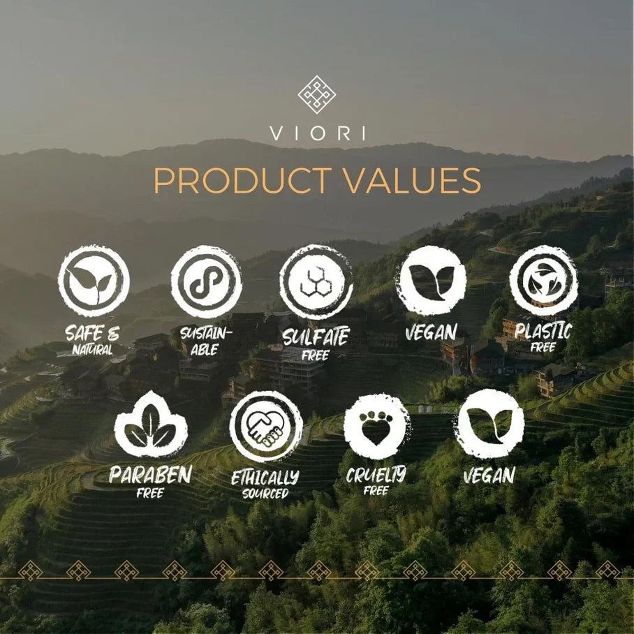 Viori Body Wash Bar – Serenity med Rice Water til pleje &amp; fugt