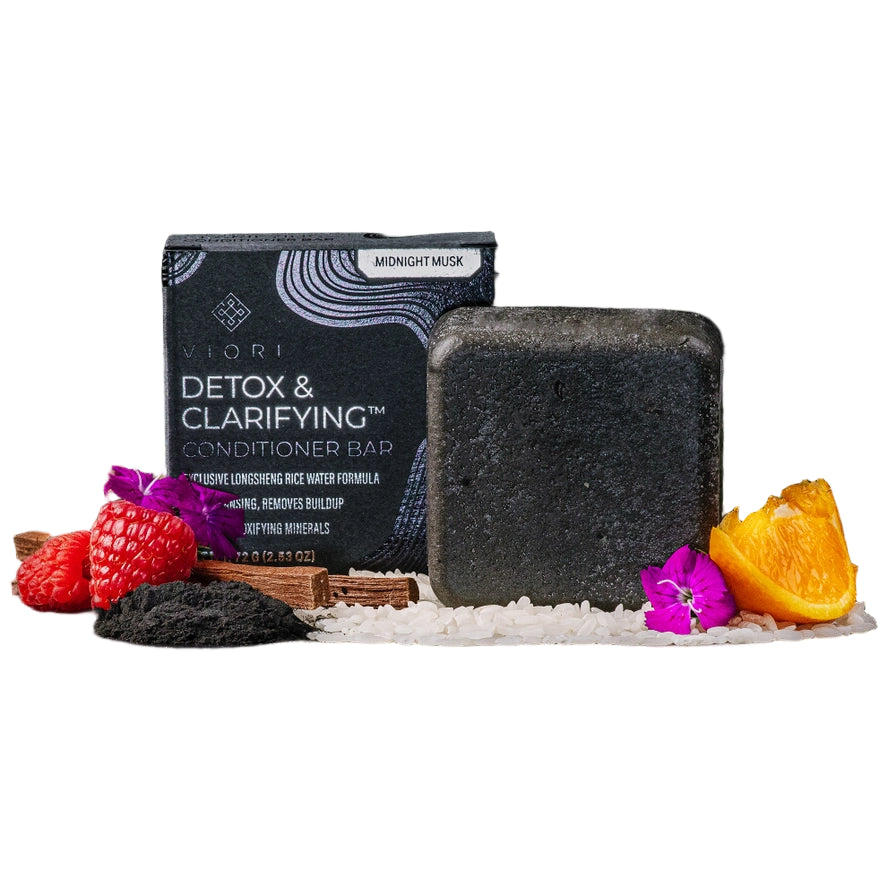 Viori Conditioner Bar – Midnight Musk med Rice Water til volume &amp; glans