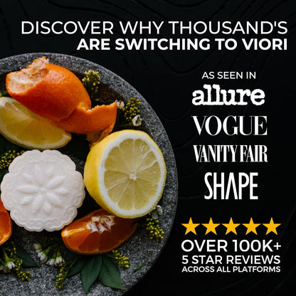 Viori Shampoo Bar – Citrus Zest med Rice Water til volume &amp; glans