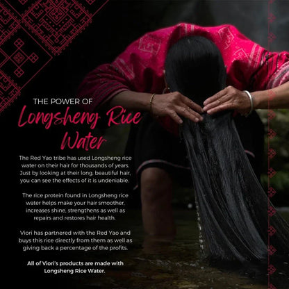 Viori Shampoo &amp; Conditioner Travel Size Sæt – Terrace Garden med Rice Water