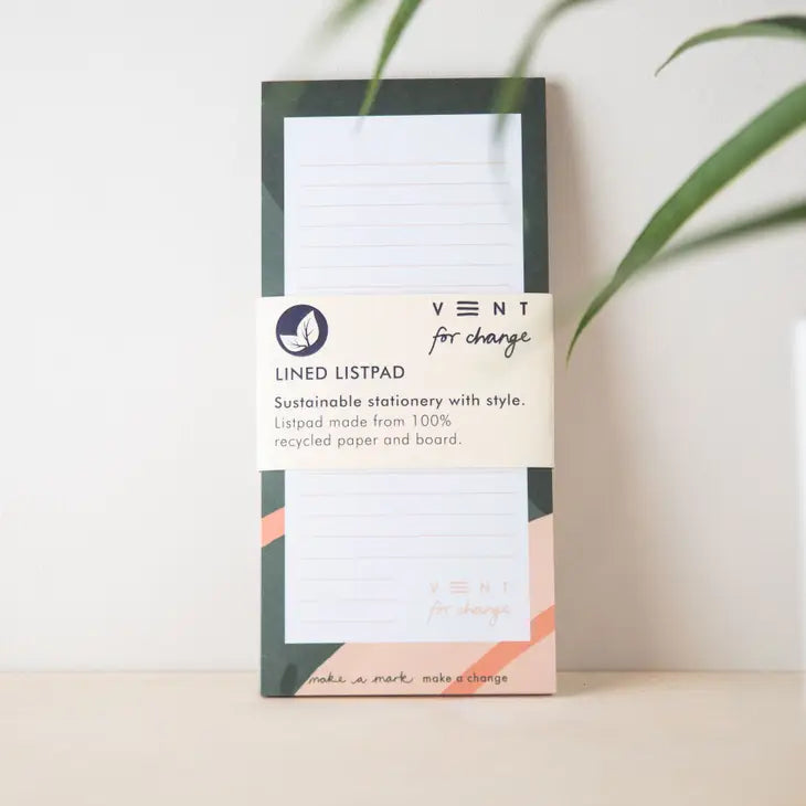 Recycled Noteblok | 50 ark af 100% genanvendt papir