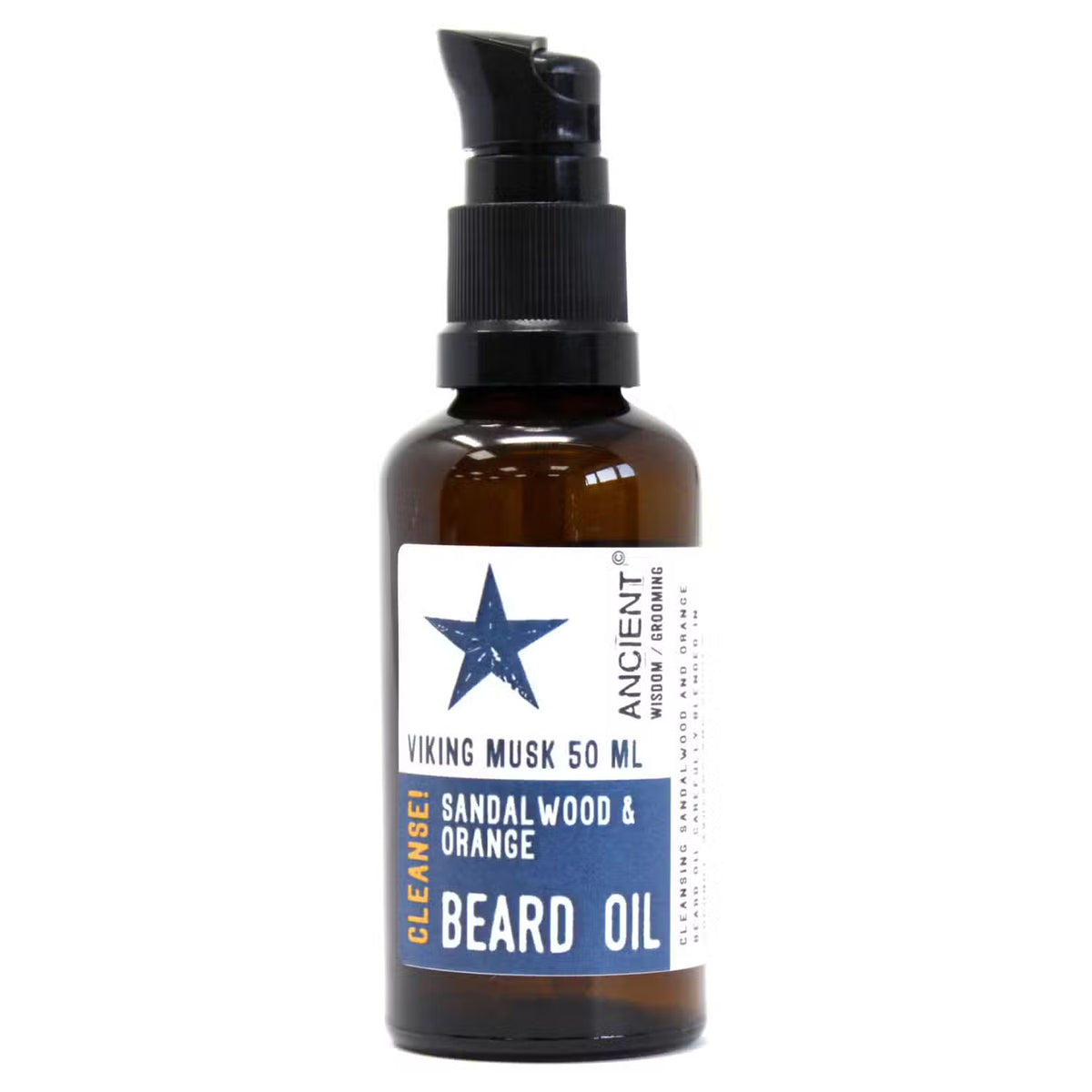 Viking Musk skægolie | Appelsin &amp; Sandalwood