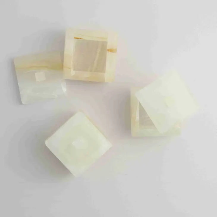 Onyx krystal krukke med låg | Elegant opbevaring & beskyttende energi