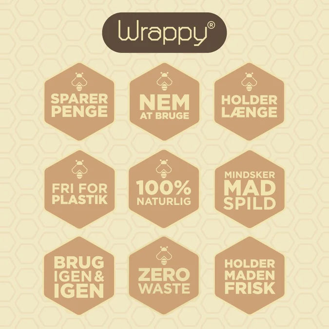 Wrappy bivoks madindpakning er ren fornuft i hverdagen – et lille skridt mod et plastfrit køkken og en mere bevidst livsstil