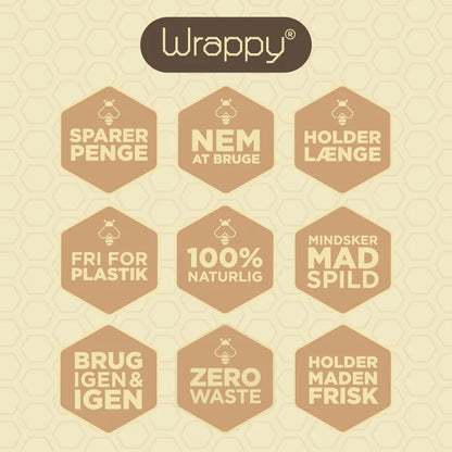 Wrappy bivoks madindpakning er ren fornuft i hverdagen – et lille skridt mod et plastfrit køkken og en mere bevidst livsstil