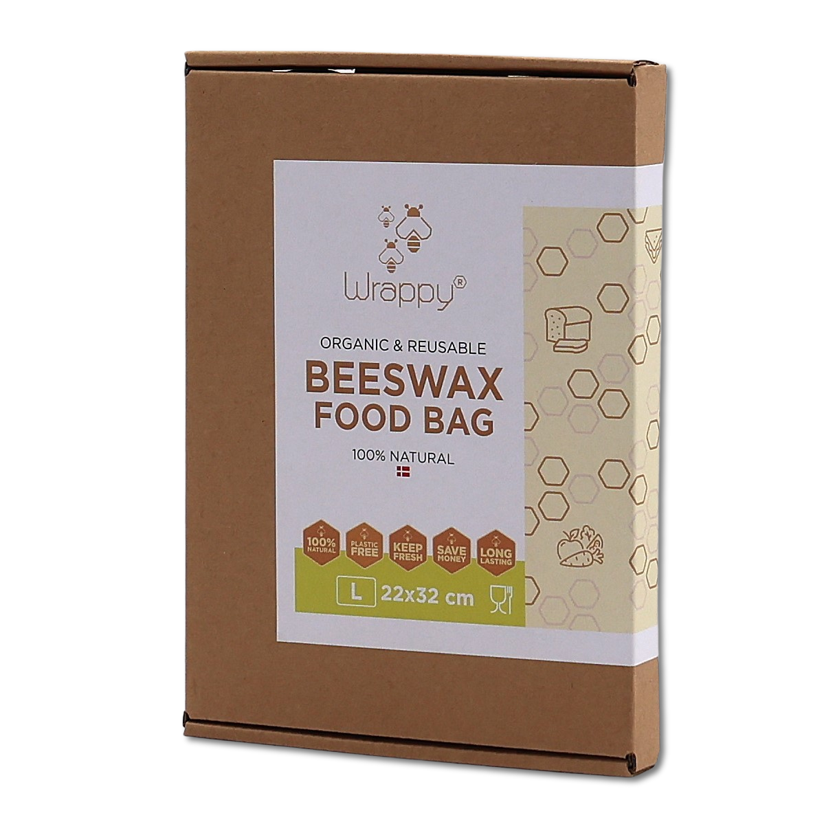 Wrappy bivoks madpose er ren fornuft i hverdagen – et lille skridt mod et plastfrit køkken og en mere bevidst livsstil