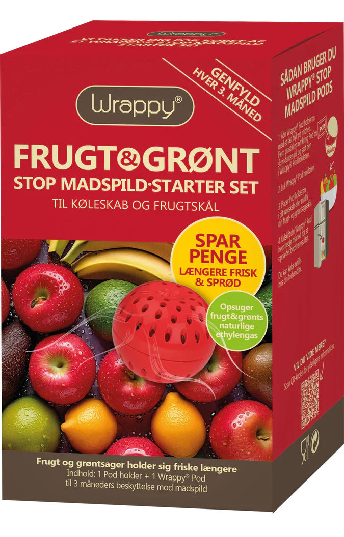 Wrappy Stop madspild - Pod starter sæt