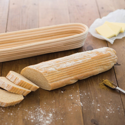 Hævekurv baguette – original banneton til surdej &amp; brød