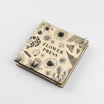 Flower Press - blomsterpresser | 15x15 cm