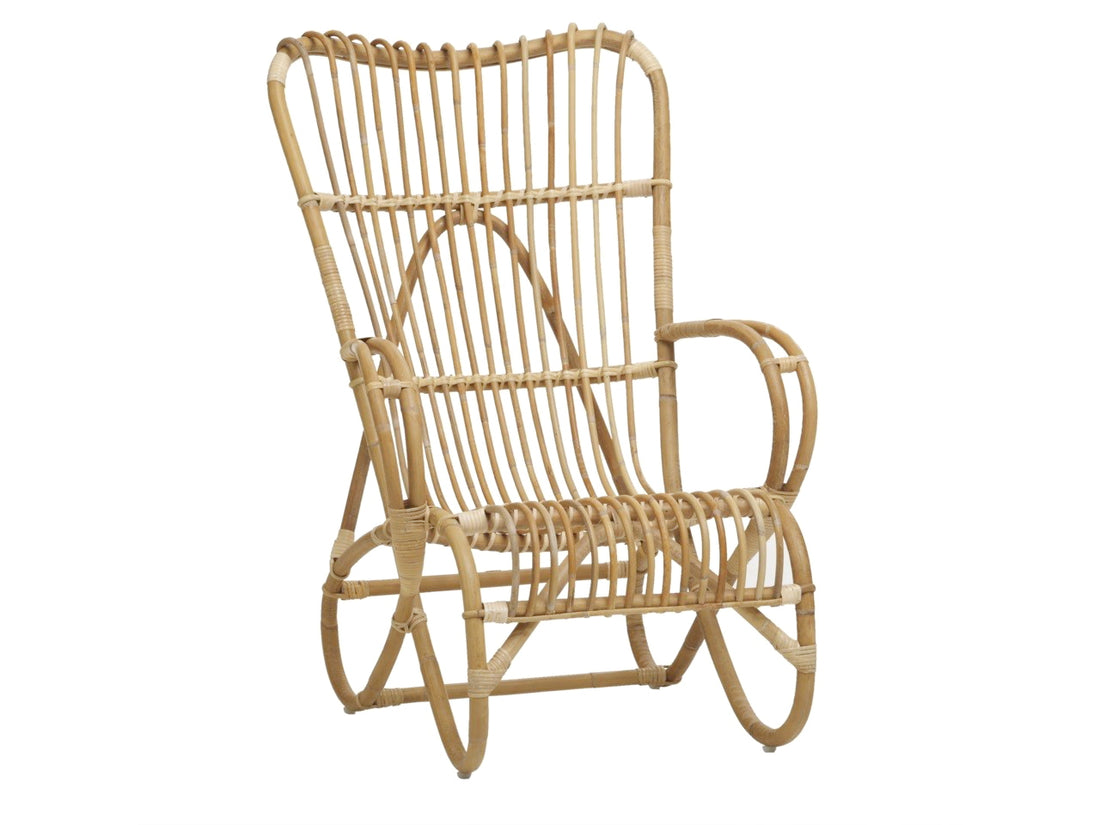 RATTAN LÆNESTOL MARLENE | KOK MAISON