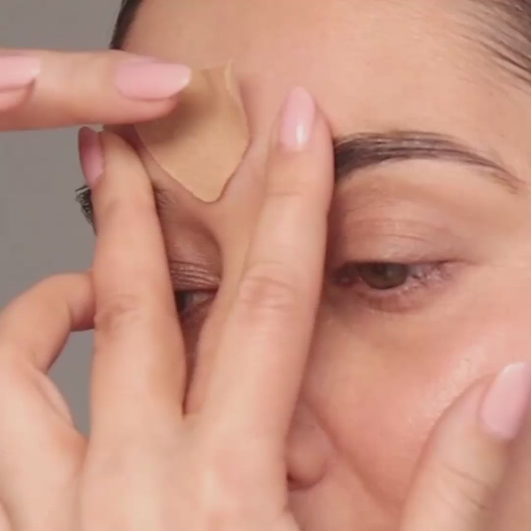 Apricot Hyaluron Facial Patches – plaster til panden, der giver intensiv fugt, reducerer linjer og efterlader huden glat og frisk