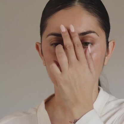 Apricot C-vitamin Forehead Pads – genanvendelig maske til panden, der reducerer linjer og giver huden glød og fasthed
