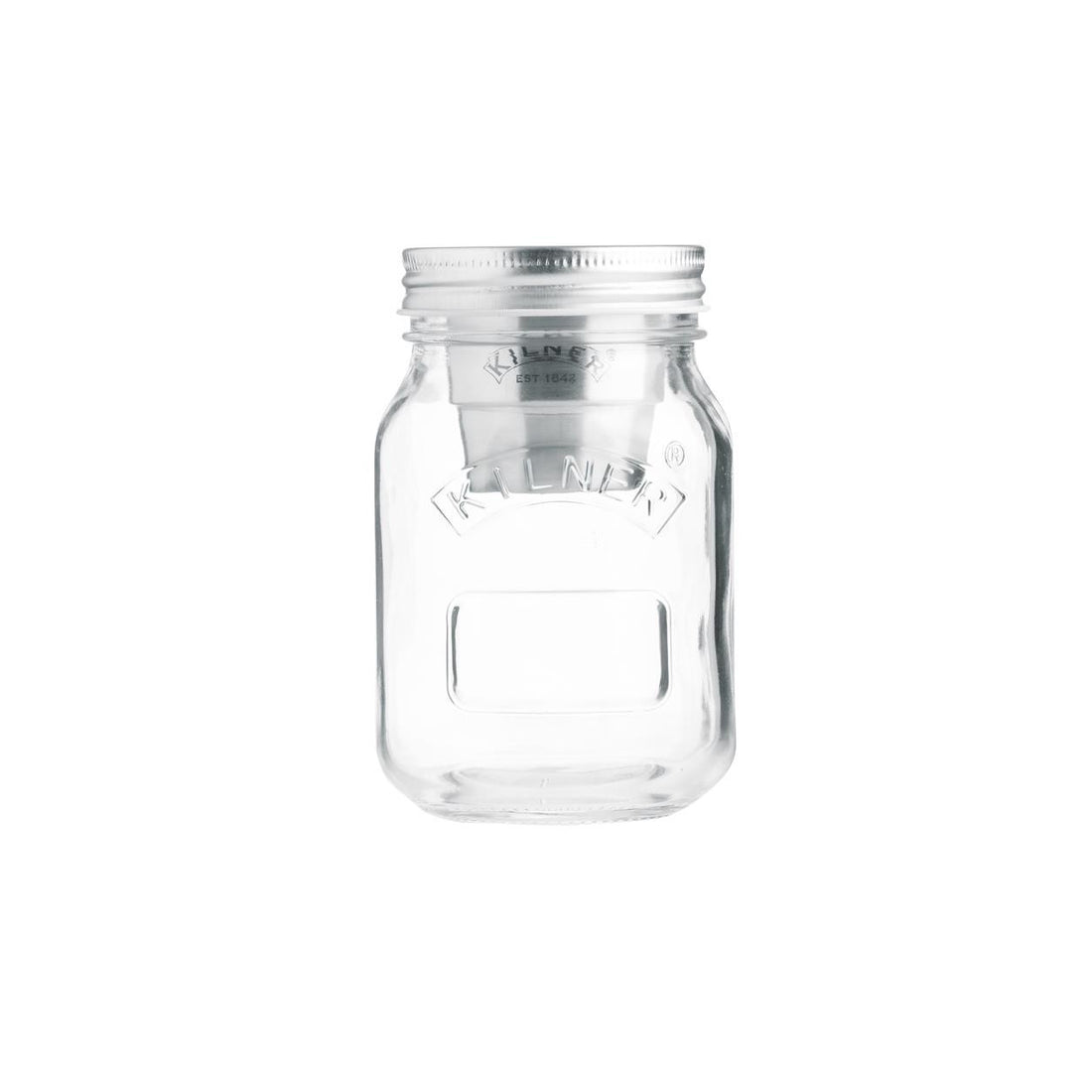 Glas m. skål til dressing - 500 &amp; 1000 ml - Kilner