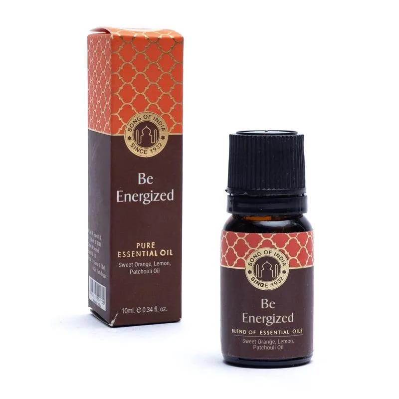 Be Energized Æteriske olier, økologisk - Sød Appelsin, Citron & Patchouli - 10ml