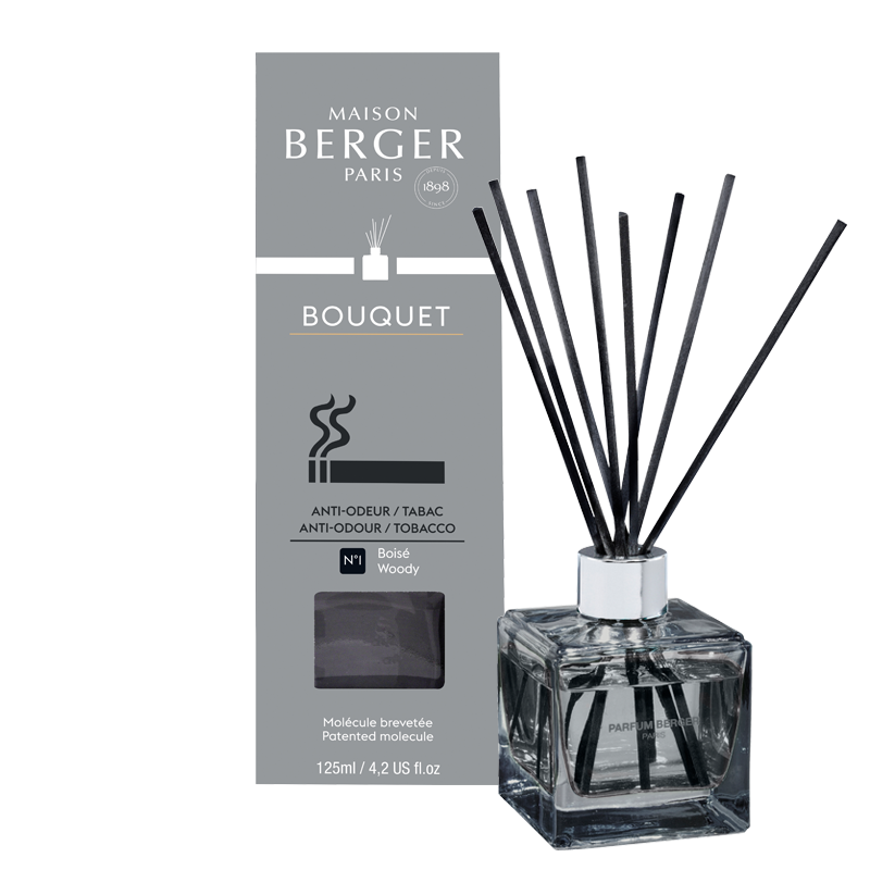 Tobacco - Free from Unpleasant Odours - Flakon m. Duftpinde - Maison Berger