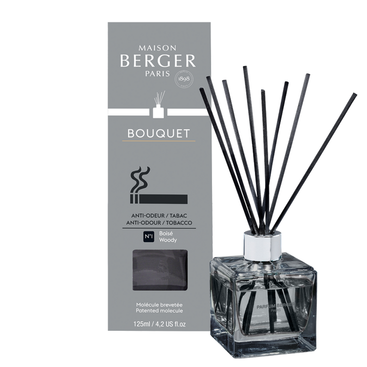Tobacco - Free from Unpleasant Odours - Flakon m. Duftpinde - Maison Berger