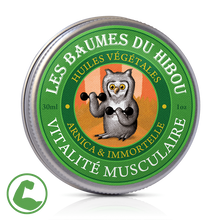 Owl Balm, Muscular Vitality - Balsam til muskelømhed  - Les Baumes du Hibou