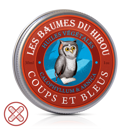 Owl Balm, Bumps and Bruises - Balsam til blå mærker - Les Baumes du Hibou