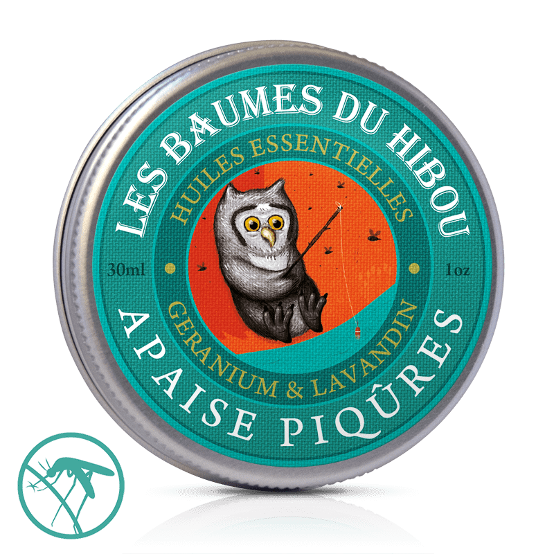 Owl Balm, Soothe Insect Bites - Balsam til insekt bid - Les Baumes du Hibou
