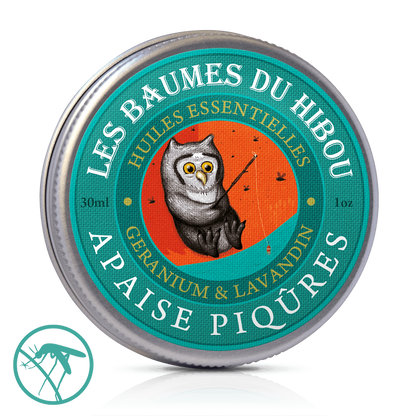 Owl Balm, Soothe Insect Bites - Balsam til insekt bid - Les Baumes du Hibou