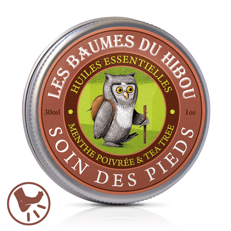 Owl Balm, Foot Care - Balsam til ømme fødder - Les Baumes du Hibou