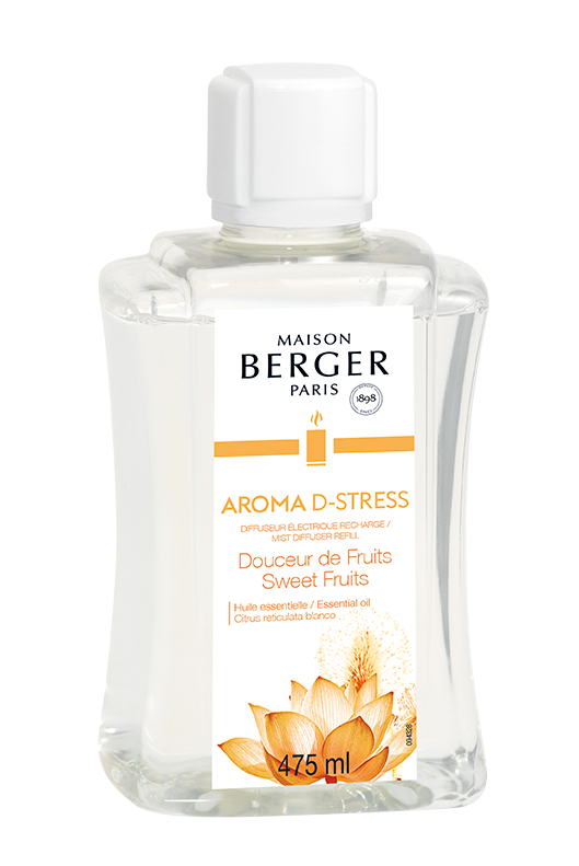 D-stress Aromaterapi - Duft Diffusers Refill - Frugt duft - Maison Berger