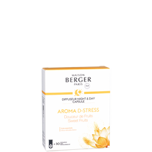 D-Stress Aromaterapi Vækkeur Refill - Frugt duft - Maison Berger